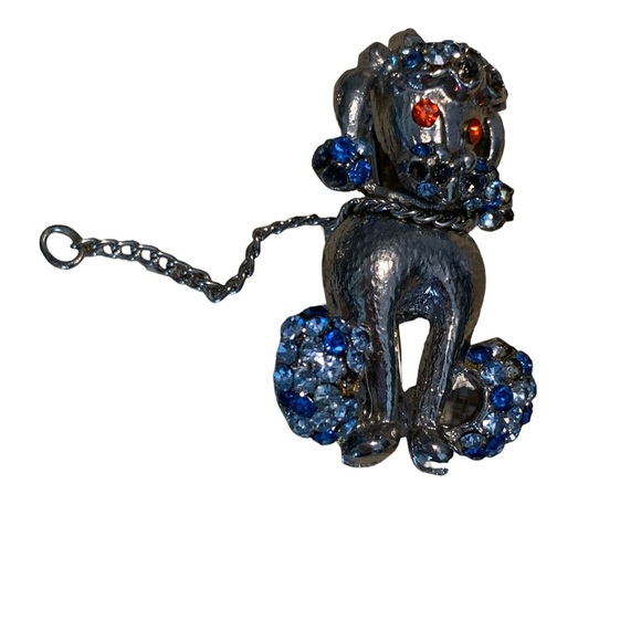Patriotic poodle brooch - Picture 3 of 6